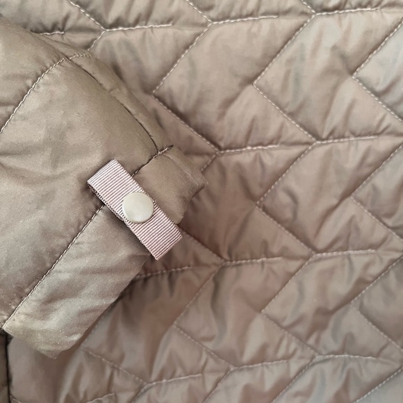 THE NORTH FACE WOMEN’S OLIVE GREEN ZIPPERED PUFFER‎ OUTDOOR LIFESTYLE JACKET - Picture 12 of 16